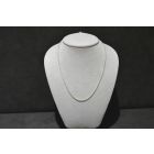 Chain Wheat Link LL 18k White Gold 20" 5.1 g