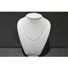 Chain Box SRL 18k White Gold 18" 1.4 g