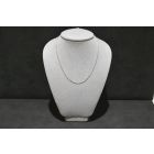 Chain Link LL 18k White Gold 18" 1.8 g