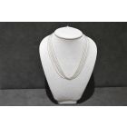 Chain 5 Strands LL 18k White Gold 18" 7.0 g