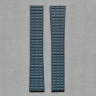 Strap PP Blue Grey Composite/Rubber/Polymer 19x16 mm Regular
