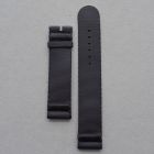 Strap NO Blue Black Textile Woven 20x20 mm Short