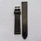 Strap NO Black Leather Shell Cordovan 17x16 mm Short