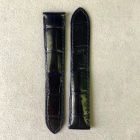 Strap CA Navy Blue TANK SOLO Leather Alligator (Shiny) - Sq scales [PDD] 17.70x15.80 mm Regular