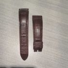 Strap BR Brown Leather Alligator (Matt) - Sq scales [PDD] 20x16 Regular