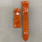 Strap PP Coral Dep Leather Alligator (Shiny) - Sq scales [PDD] 20x16 mm Short