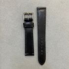 Strap NO Black Leather Shell Cordovan 19x18 mm Regular
