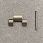 Bracelet Link BR MARINE2 HALF 18 mm 18k White Gold