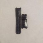 Strap BR Navy Blue Marine2 Leather Alligator (Matt) - Sq scales [PDD] 24x20 mm Short