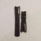 Strap BR Dark Chocolate Brown Marine2 Leather Alligator (Matt) - Sq scales [PDD] 24x20 mm Long