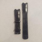 Strap BR Navy Blue Marine2 Leather Alligator (Matt) - Sq scales [PDD] 22x18 mm Long