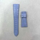 Strap PP Lavender Blue Dep Leather Alligator (Matt) - Sq scales [PDD] 21x16 mm Short