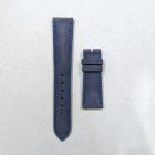 Strap PP Navy Blue (Royal Blue Stitch) Dep Calf Leather (Suede) - [PDD] 19x16 mm Short