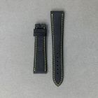 Strap PP Navy Blue (Yellow Stitch) Pin Calf Leather [PDD] 20x16 mm Regular