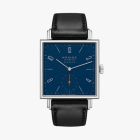 TETRA NEOMATIK 39 MIDNIGHT BLUE Ref. 422| Horween Genuine Shell Cordovan Remborde Black Strap
