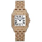 HPI01132 Panthère de Cartier l Quartz, Sapphire Crystal, Pink Gold