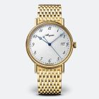 Classique 5177 | Yellow Gold | Silver Dial | Bracelet Strap