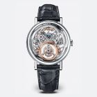 Tourbillon Messidor 5335 | Platinum | Leather Strap