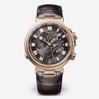 Marine Alarme Musicale 5547 | Rose Gold | Leather Strap