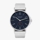 AHOI DATE ATLANTIC Ref. 558| Bracelet Strap | Sapphire Crystal Glass Back