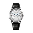 1815 UP/DOWN With Argenté Dial And Black, Alligator Leather Strap