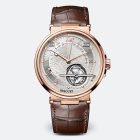 Marine Tourbillon Équation Marchante 5887 | Rose Gold | Silver Dial