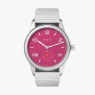 CLUB CAMPUS 38 DEEP PINK | Bracelet Strap | Stainless Steel Back