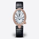 Reine de Naples 8928 | Rose Gold | Leather Strap | Arabic Numerals 