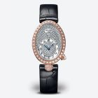 Reine de Naples 8928 | Rose Gold | Leather Strap | Diamond (Dial) 