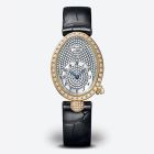 Reine de Naples 8928 | Yellow Gold | Leather Strap | Diamond (Dial) 