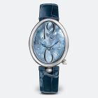 Reine de Naples 8967 | Steel | Nevi Blue Strap
