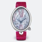 Reine de Naples 8967 | Steel | Pink Strap