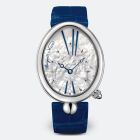 Reine de Naples 8967 | Steel | Dark Blue Strap