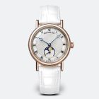 Classique Dame 9087 | Rose Gold | Leather Strap