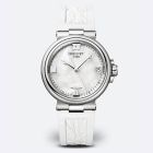 Marine Dame 9517 | Steel | Rubber Strap | White Mother of Peal Dial