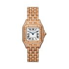 Panthère de Cartier | Small model, quartz movement, rose gold, diamonds
