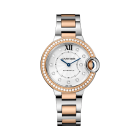 W3BB0023 Ballon Bleu de Cartier | 33 mm, mechanical movement with automatic winding, rose gold, steel, diamonds