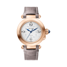 WGPA0014 Pasha de Cartier | 35 mm, automatic movement, rose gold, 2 interchangeable leather straps