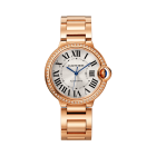 WJBB0037 Ballon Bleu de Cartier | 36mm, automatic movement, rose gold, diamonds