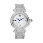 WJPA0014 Pasha de Cartier | 35mm, automatic movement, white gold, diamonds | 35mm, automatic movement, white gold, diamonds