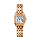 WJPN0049 Panthère de Cartier watch | Small model, quartz movement, rose gold, diamonds