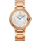 WJBB0083 Ballon Bleu de Cartier watch l 36 mm, automatic mechanical movement, rose gold, diamonds