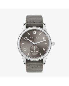 CLUB SPORT NEOMATIK 39 Smoke Ref. 763 l Textile Strap l Stainless Steel back