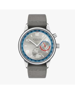 Club Sport Neomatik Worldtimer silver Ref. 791 l Textile woven strap