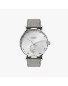 METRO 33 All Silver Ref. 1122 l Sapphire crystal glass back