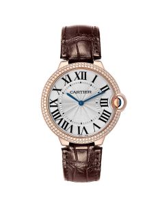 WE902055 Ballon Bleu de Cartier l 40 mm, hand-wound movement, rose gold, diamonds