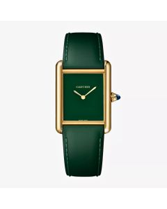 WGTA0286 Tank Louis l Automatic, 18k Yellow Gold, Leather Strap