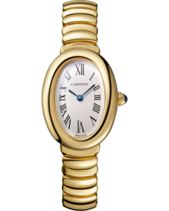 WGBA0043 Cartier Baignoire l Small model, quartz movement, yellow gold