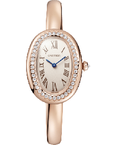 WJBA0042 Baignoire l Small model, size 16, quartz, rose gold, diamonds