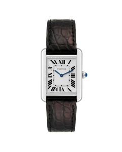 W5200005 Tank Solo l Quartz, Stainless Steel, Leather Strap